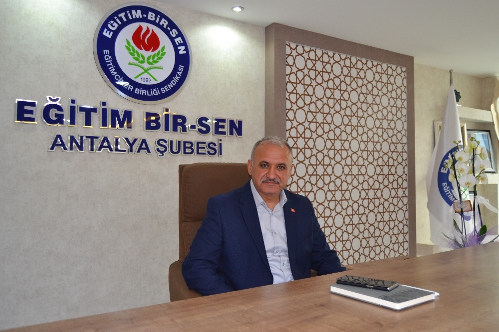 Eğitim Bir Sen Antalya Şube Başkanı Miran: 