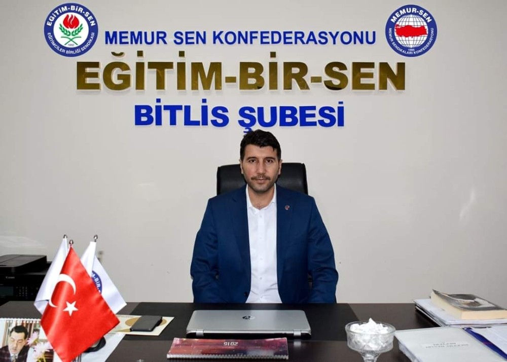 Eğitim Bir-Sen Bitlis Şube Başkanı Cabir Durak: “Köklü sorunlara gerçekçi çözümler gerekiyor” 