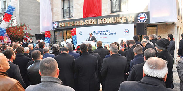 Eğitim-Bir-Sen Konukevi hizmete açıldı