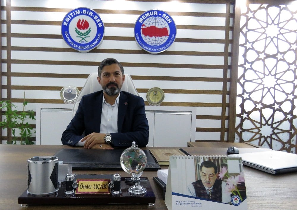 Eğitim Bir-Sen Şube Başkanı Uçak’tan TBMM’nin 100’üncü yılı mesajı 