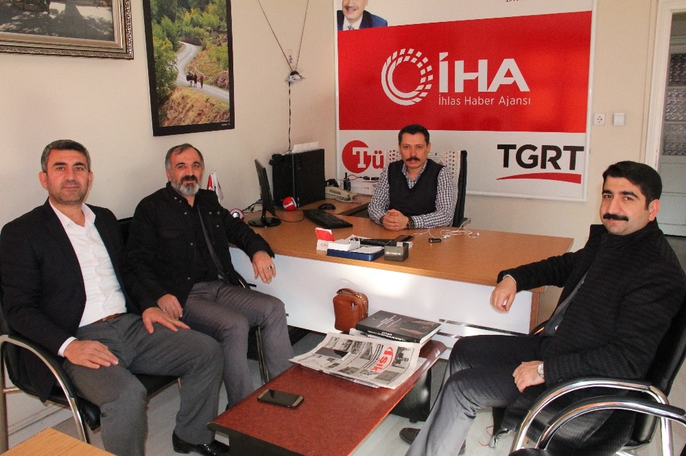 Eğitim-Bir-Sen’den İHA’ya ziyaret 