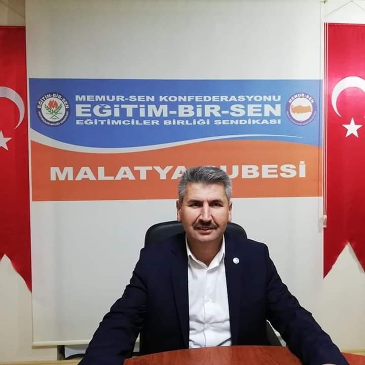 Eğitim Bir Sen’in hedefi kampanyada Malatya plakası 