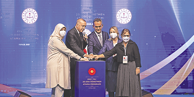 Eğitim ordusuna 20 bin nefer daha