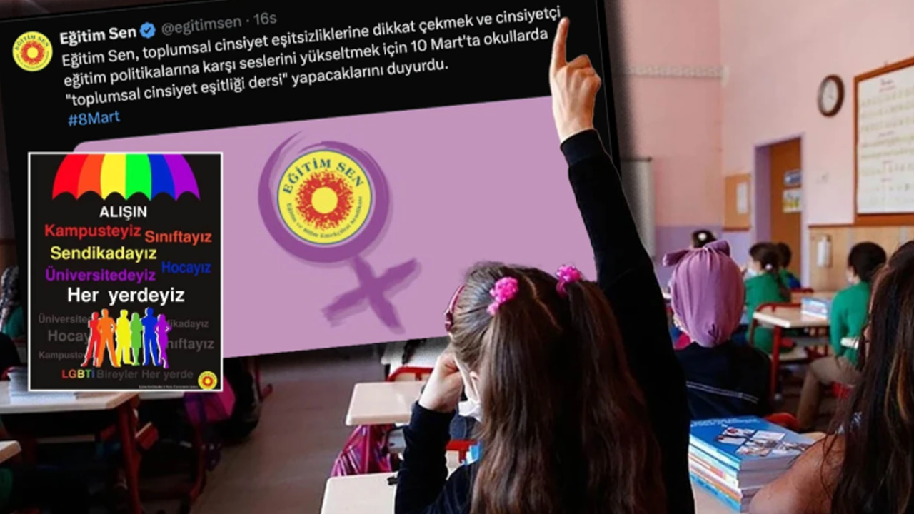 'Eğitim-Sen Okullara yaklaştırılmamalı!..'