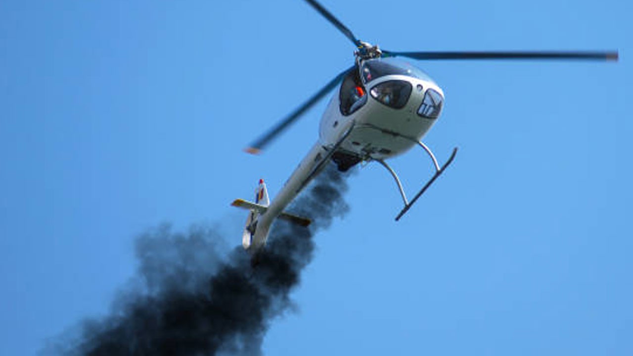 Eğitim uçuşu kabusa döndü: 2 yaralı