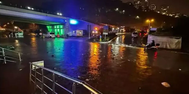 Eğitime şiddetli yağış engeli