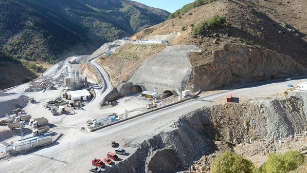 Eğribel Tüneli'nde son viraja girildi