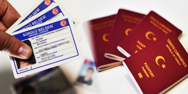 Ehliyet, kimlik ve pasaport ücretlerinde yeni dönem