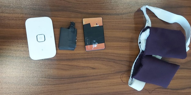 Ehliyet sınavında kopya çekme girişimi! Yakalandı