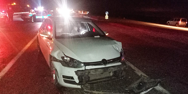 Ehliyetsiz sürücü kazaya neden oldu! Yaralılar var