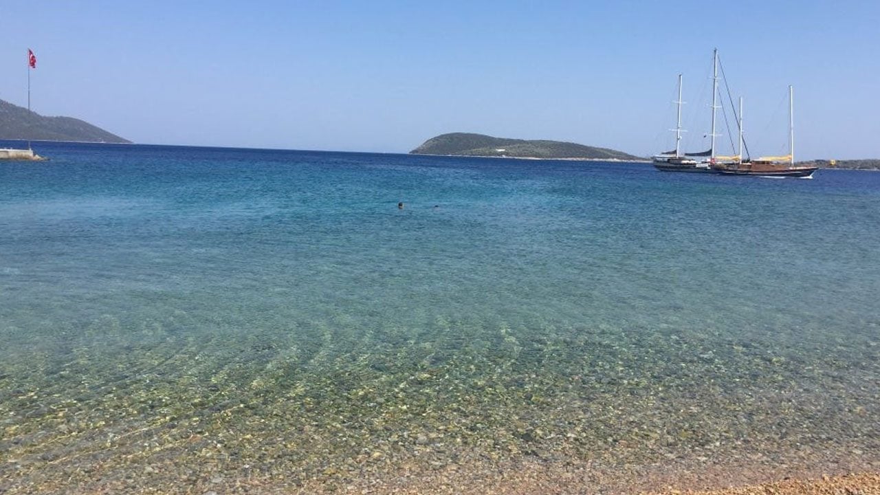 Ekim ayında Bodrum’da yaz havası!