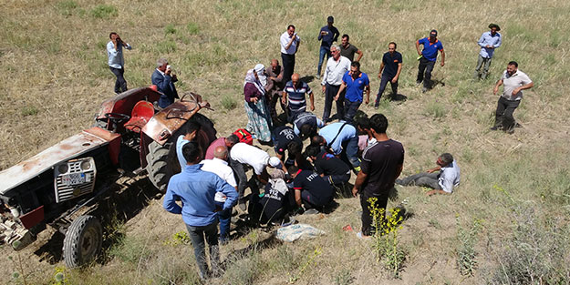 Ekipler 1,5 saat sonra gitti! Traktör kazasında 1 kişi hayatını kaybetti