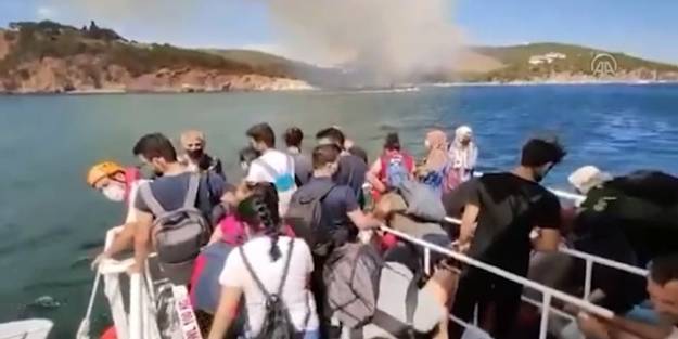Ekipler sevk edildi! Heybeli Ada'dan tahliye başladı