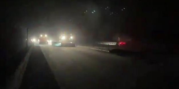 Ekiplerin zorlu kar mesaisi