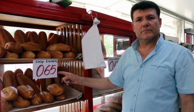 Ekmeği şimdi de 65 kuruşa satıyor
