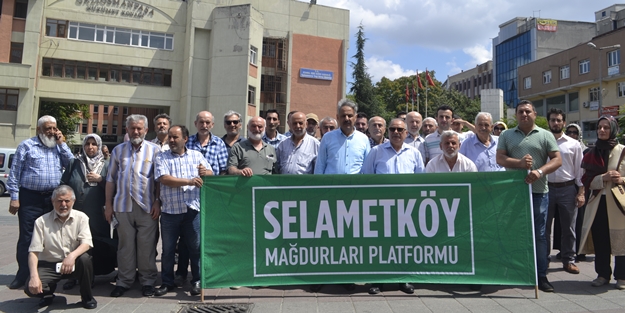 Ekmeğimize el koymak zulümdür