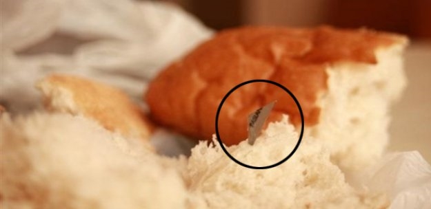 Ekmeğin içinden bakın ne çıktı