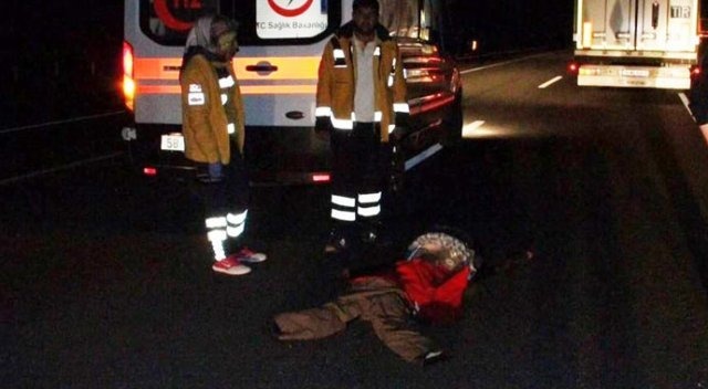 Ekmeğinin peşinde koşarken can verdi