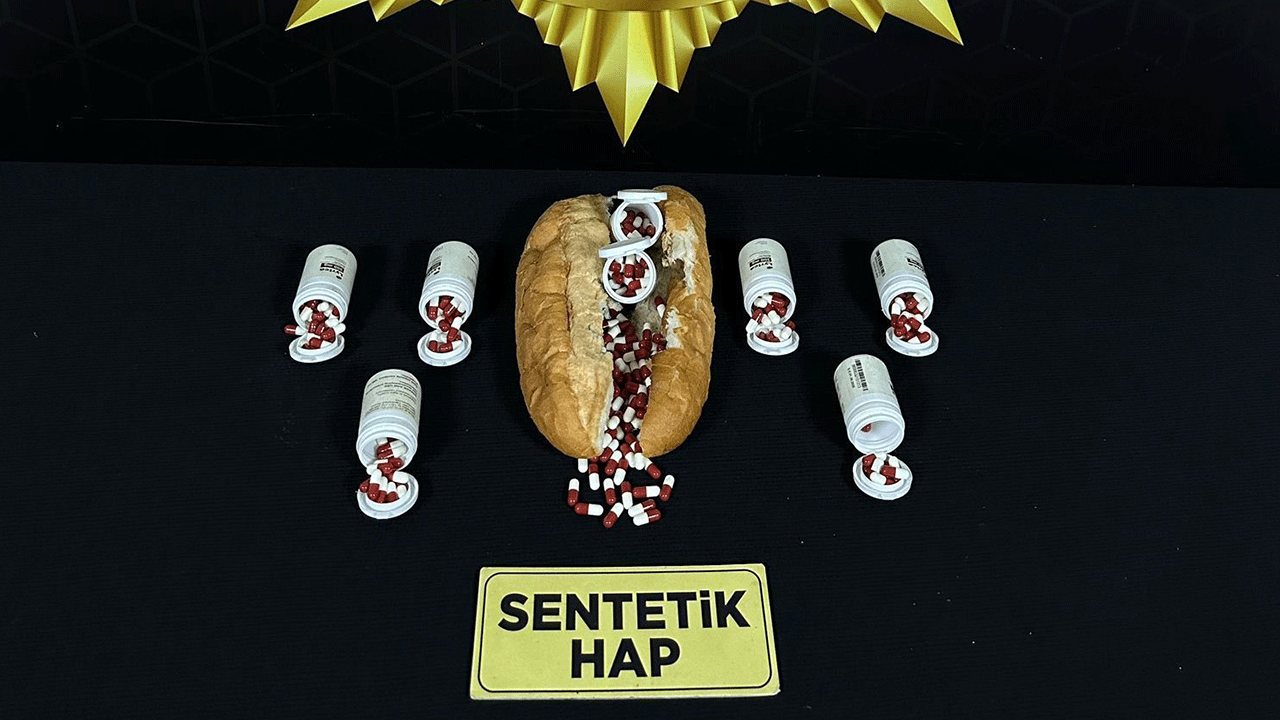 Ekmek arasında uyuşturucu! Malatya’da şoke eden olay