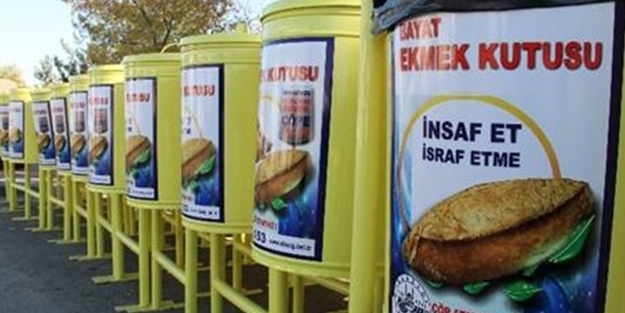 Ekmek israfına dur denildi!