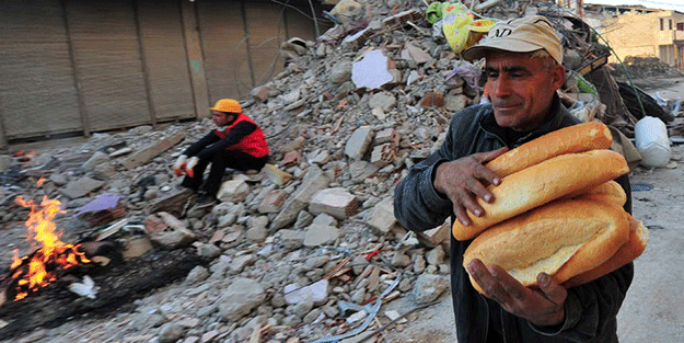 Ekmek üretimi için bağışlanan 20 tır dolusu un deprem bölgesine gönderildi