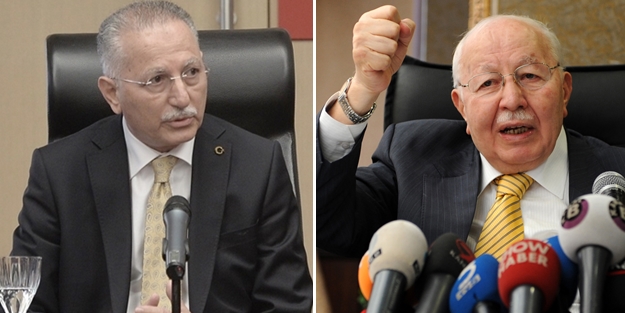 Ekmel Bey'den zoraki Erbakan taziyesi