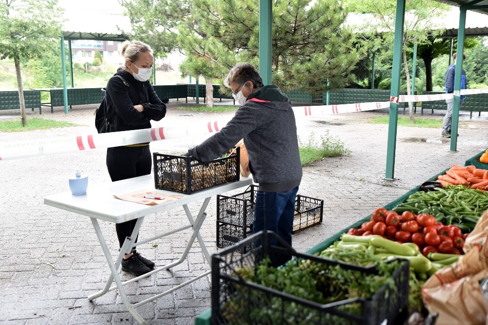 Ekolojik pazar Batıkent’te hizmete girdi 