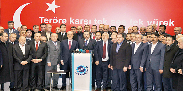 Ekonomi dünyasından Zeytin Dalı Harekatına destek