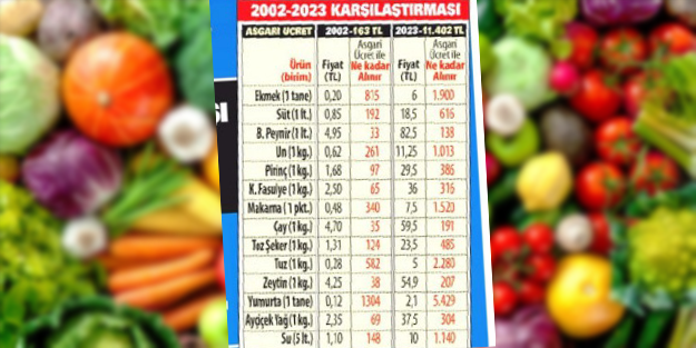 ‘Ekonomi kötü’ diyenler madara oldular! İşte Ak Parti öncesi ve sonrası alım gücü