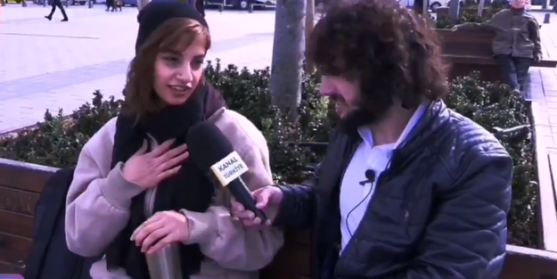 Ekonomik kriz var diyen genç kızın yaşam mücadelesi(!)