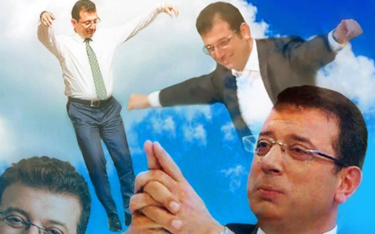 Ekrem camide poz verdi, seçim yarışı başladı