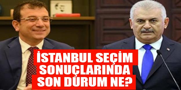 Ekrem İmamoğlu Binali Yıldırım arasındaki oy farkı ne kadar? İstanbul seçim sonuçları son durum