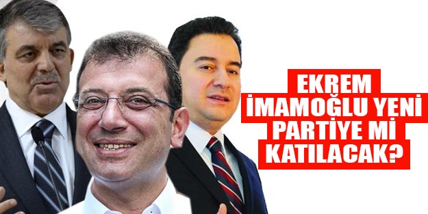 Ekrem İmamoğlu CHP'den ayrılıp Ali Babacan’ın kuracağı yeni partiye mi katılacak?