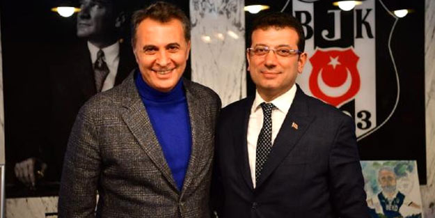 Ekrem İmamoğlu, Fikret Orman'ı ziyaret etti