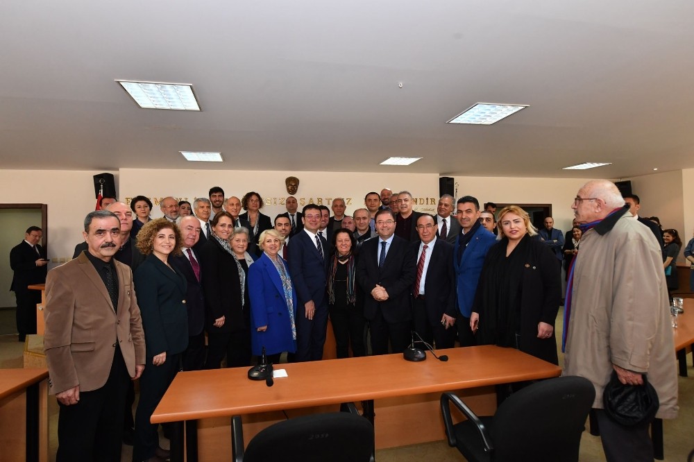 Ekrem İmamoğlu Maltepe Belediyesi’ni ziyaret etti 