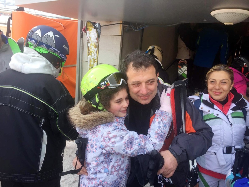 Ekrem İmamoğlu Palandöken’de 