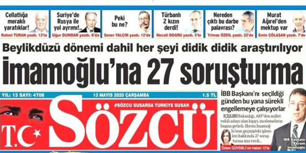 Ekrem İmamoğlu’nu korurken yine tosladılar! Sözcü’nün skandal iddialarına bakanlıktan açıklama