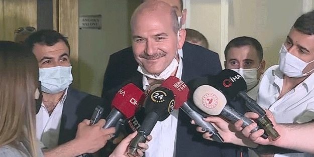 Ekrem İmamoğlu'nun iddiasına Süleyman Soylu gülerek cevap verdi