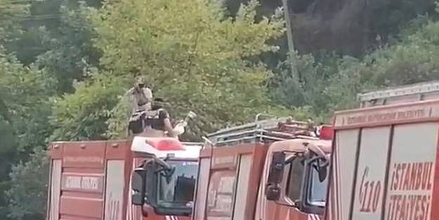 Ekrem İmamoğlu'nun oyunu patladı! İBB itfaiyesi yangına değil şova gitmiş