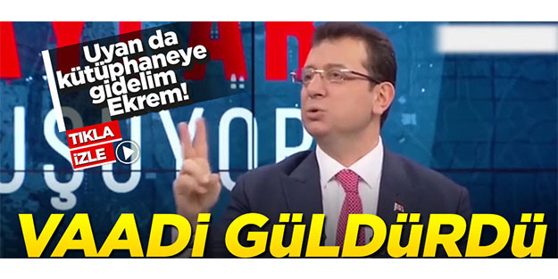 Türkiye'nin en büyüğü İstanbul'da yapılıyor, İmamoğlu'nun haberi yok!.. Yeni vaadi güldürdü