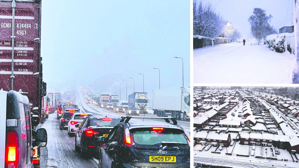 Ekrem’in İstanbul’unu yaşadılar... İngiliz sürücüler karda 8 saat mahsur kaldı