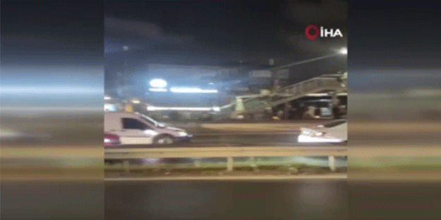 Ekrem'in metrobüsünden dumanlar yükseldi, vatandaşlar panikle kaçtı! İşte o anlar