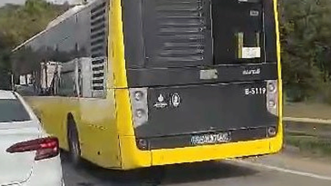 Ekrem'in şoförü kuralları hiçe saydı