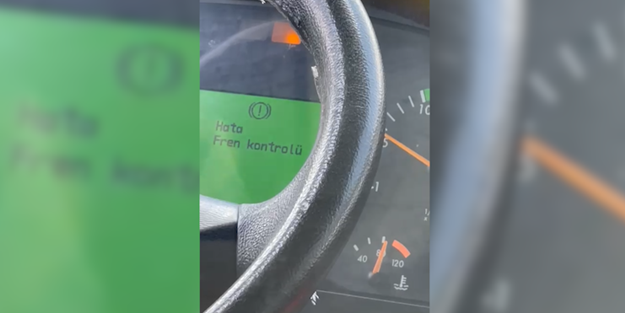 Ekrem'in şoförü vatandaşın canını böyle tehlikeye soktu!