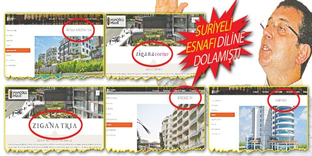 Ekrem'in tabelaları gâvurca
