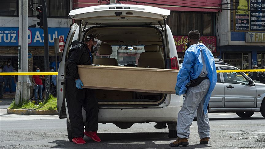 Ekvador'da koronavirüs nedeniyle ölenlerin sayısı 2 bin 888'e çıktı