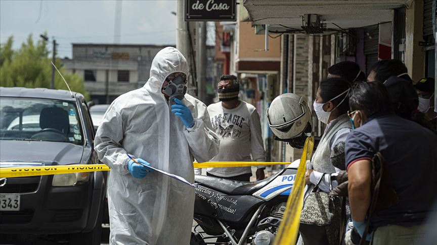 Ekvador'da Kovid-19'dan ölenlerin sayısı 2 bin 799'a yükseldi