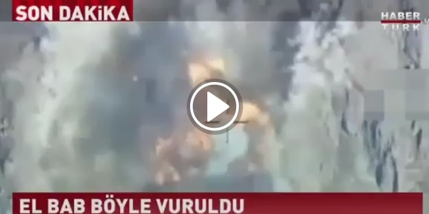 El Bab böyle vuruldu!