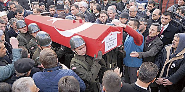 El Bab şehitlerini dualarla uğurladık