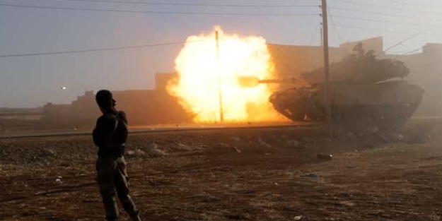 El Bab'da 1 Türk ve 10 ÖSO askeri yaralandı!